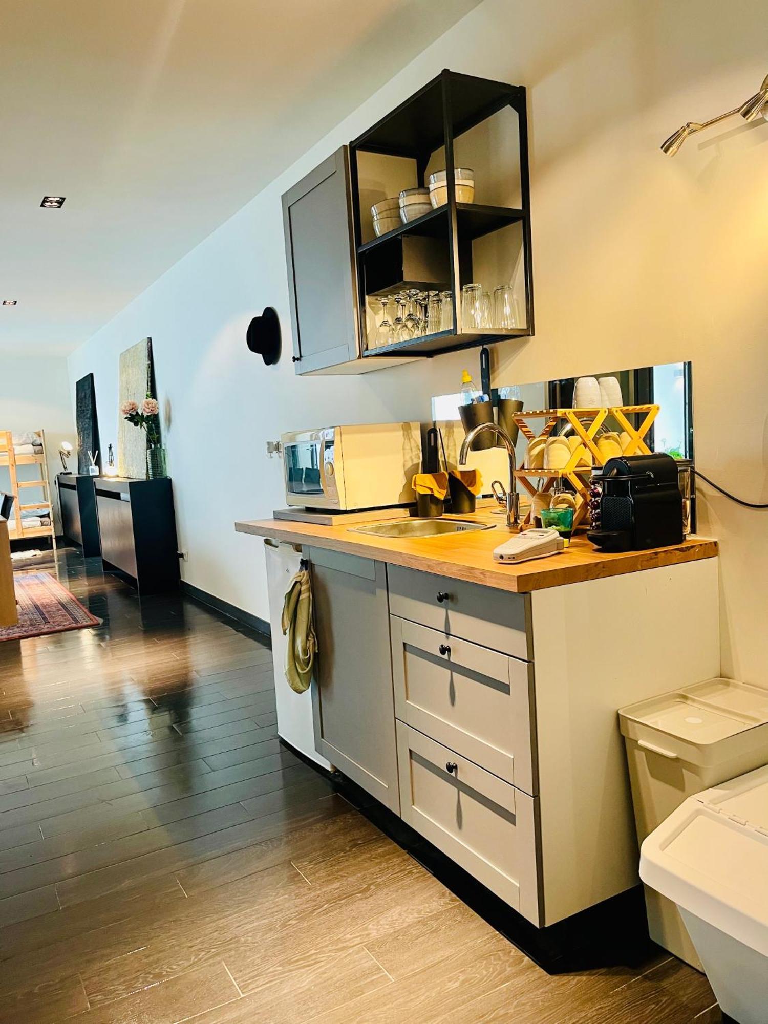 Down Town Spacious Loft Retreat With Private Parking Brussel Buitenkant foto